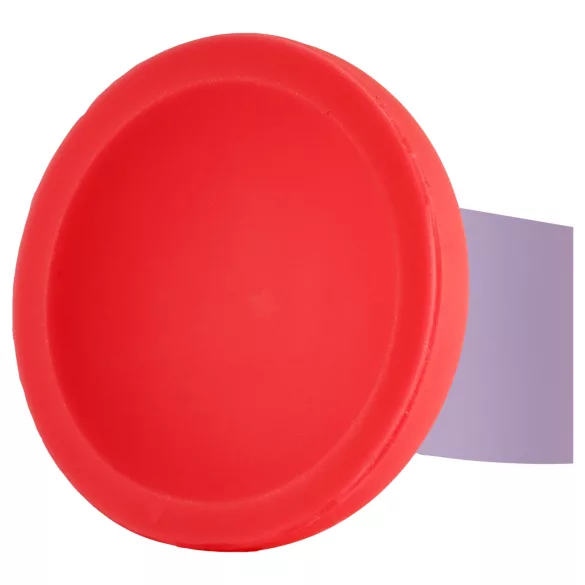 Dreamtoys Love Signal - tofarget silikon­dildo stor (lilla)