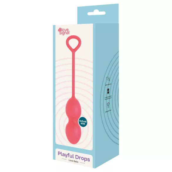 Dreamtoys Love Signal - geishakule duo (rød)