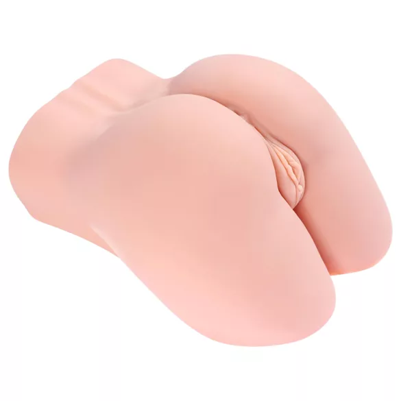 Kokos Hera - realistisk torso-onani­dukke med vagina og rumpe (hudfarget)