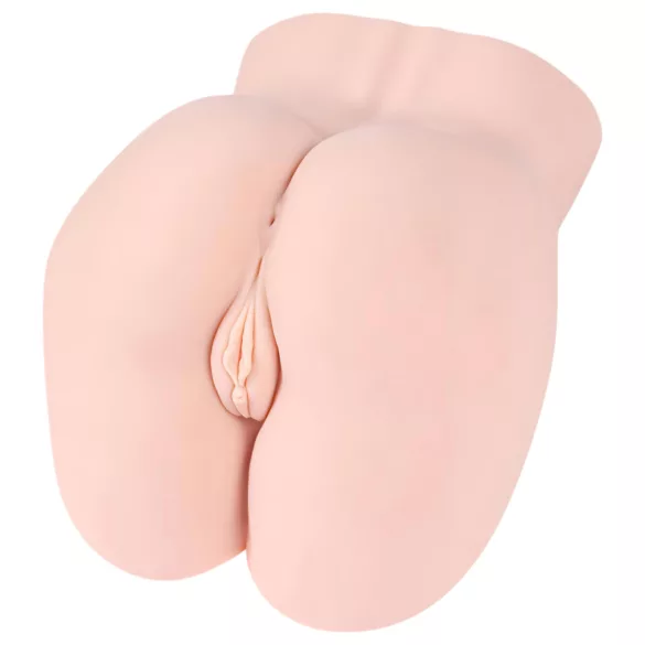 Kokos Hera - realistisk torso-onani­dukke med vagina og rumpe (hudfarget)