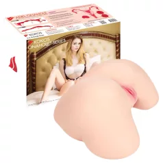   Kokos Adel Real Hips - realistisk torso‑masturbator (natur)
