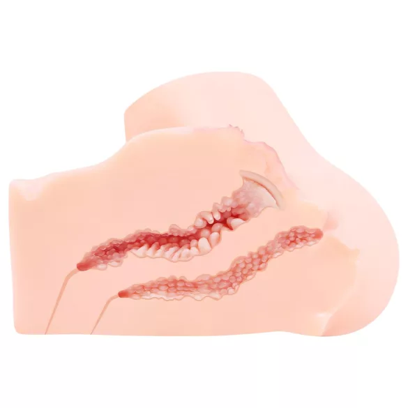 Kokos Onahole - realistisk torso-masturbator (naturell)