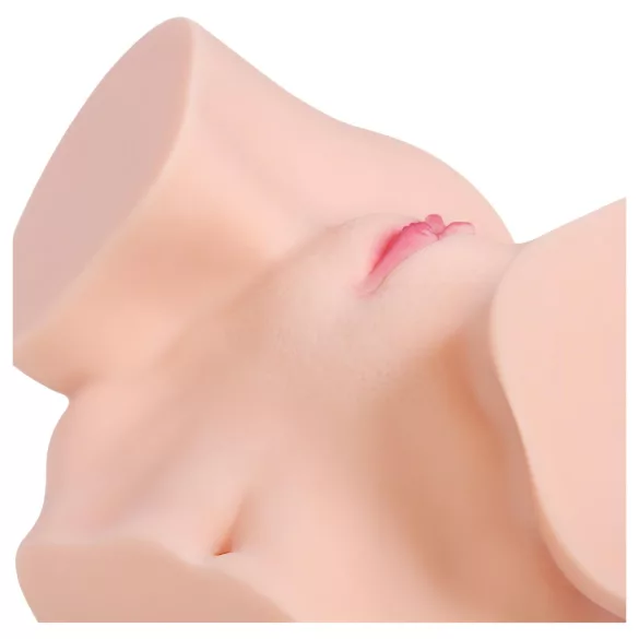 Kokos Onahole - realistisk torso-masturbator (naturell)