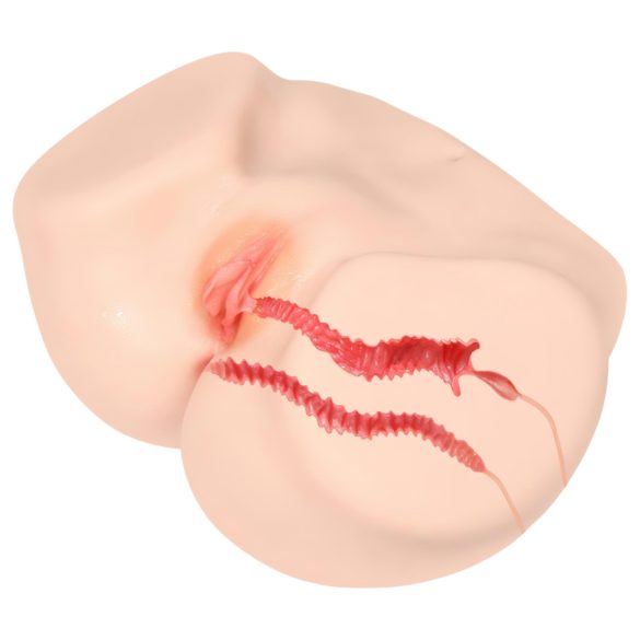 Kokos Vanilla 004 - Naturtro torso masturbator (naturlig)