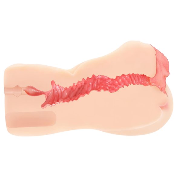 Kokos Onahole 004 - Dobbel Lag Onaniprodukt (Hudfarget)