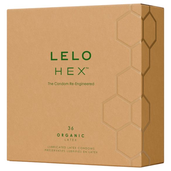 LELO Hex Organic - kraftkondom (36 stk)