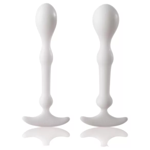 Aneros Peridise - hvit anal dildosett - 2 stk