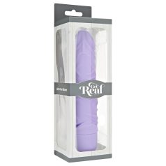Klassisk Get Real - realistisk silikonvibrator (lilla)