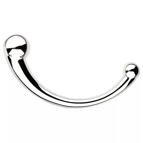 NJOY Pure Wand - anal krokdildo (sølv)