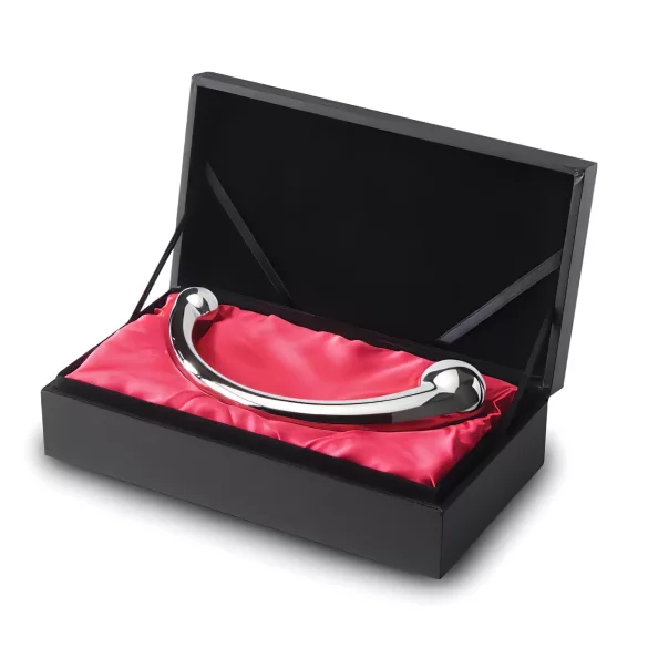 NJOY Pure Wand - anal krokdildo (sølv)
