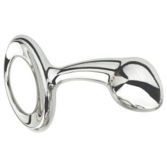 Njoy S - liten metall analplugg (sølv)