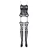 Obsessive G310 - prikkete netting-sett - svart (S-L)