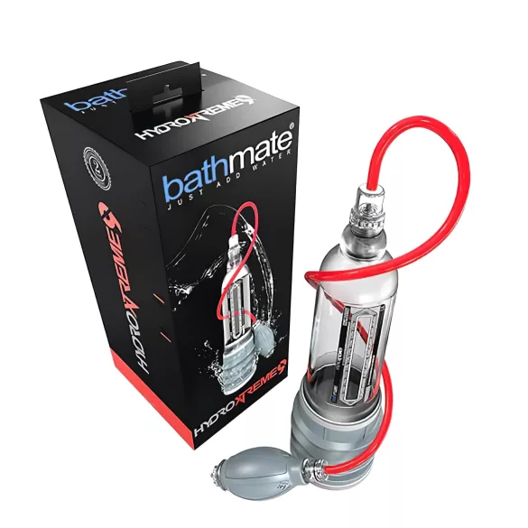 BathMate Xtreme Hydromax 9 - penispumpe sett (gjennomsiktig)