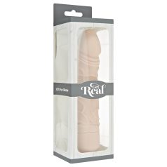 Klassisk Get Real - naturtro, silikon vibrator (naturlig)