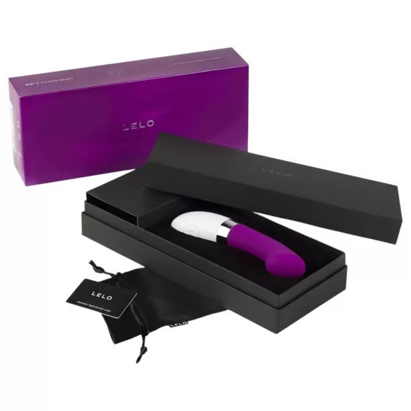 LELO Gigi 2 - silikon G-punkt-vibrator (lilla)