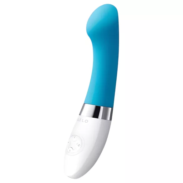 LELO Gigi 2 - silikon G-punktvibrator (blå)