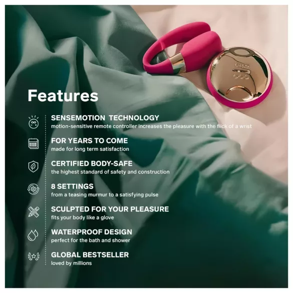 LELO Tiani 3 parvibrator silikon (lilla)