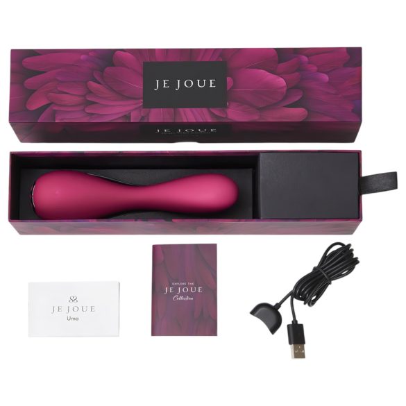 Je Joue Uma - oppladbar, vanntett G-punktvibrator (rosa)
