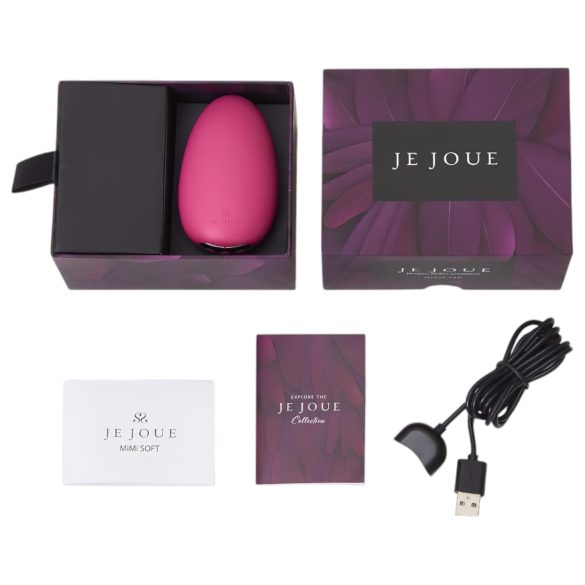 Je Joue Mimi Soft - oppladbar, vanntett klitorisvibrator (rosa)