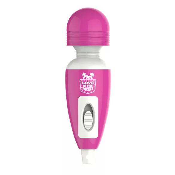 Love Wand - Mini Massasjevibrator (Rosa)
