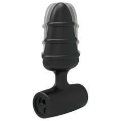 Kjærlighetsplugg - Mini analvibrator (svart)