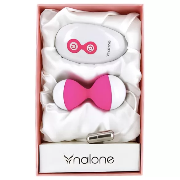 NALONE Miu Miu - oppladbar fjernstyrt geishakule-duo (rosa)
