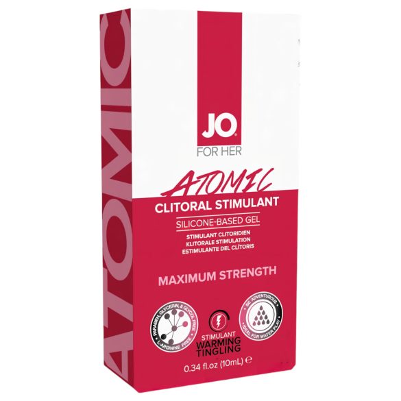 JO ATOMIC - klitoris stimulerende gel for kvinner (10ml)