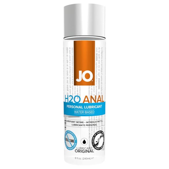 JO H2O Anal Original - vannbasert analsmøring (240 ml)