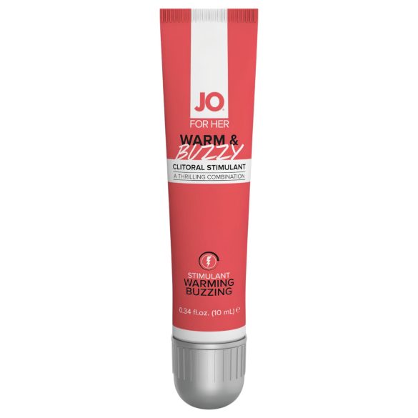 JO WARM & BUZZY - varmende klitorisstimulerende gel (10ml)