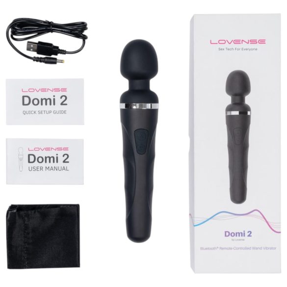 LOVENSE Domi 2 - smart massasjevibrator (sort)