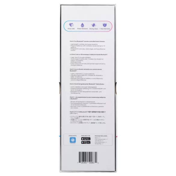 LOVENSE Domi 2 - smart massasjevibrator (sort)