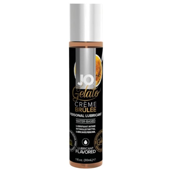 JO Gelato Crème Brûlée - vannbasert glidemiddel (30ml)