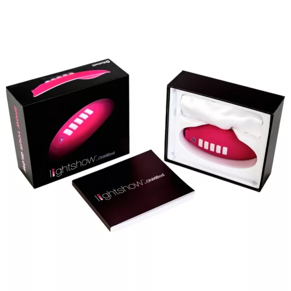 OhMiBod Lightshow - appstyrt klitorisvibrator med LED-lys (rosa)