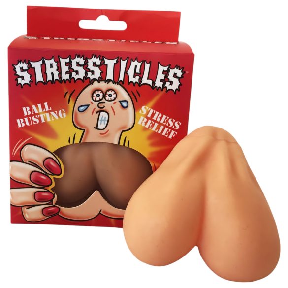 Stressticles - Stressballer - Testikler (naturlig)