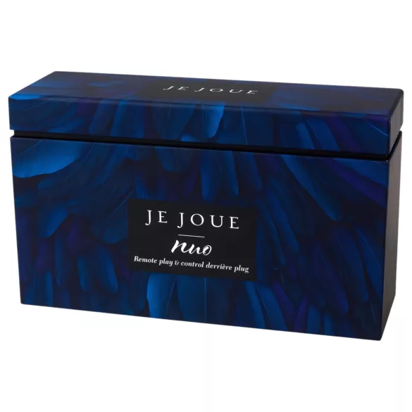 Je Joue Nuo - oppladbar prostata-vibrator (svart)