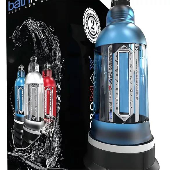 Bathmate Hydromax 7 Wide Boy - hydropumpe (blå)