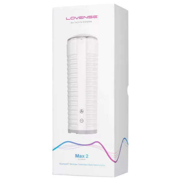 Lovense Max 2 - App-styrt masturbator for menn (hvit)