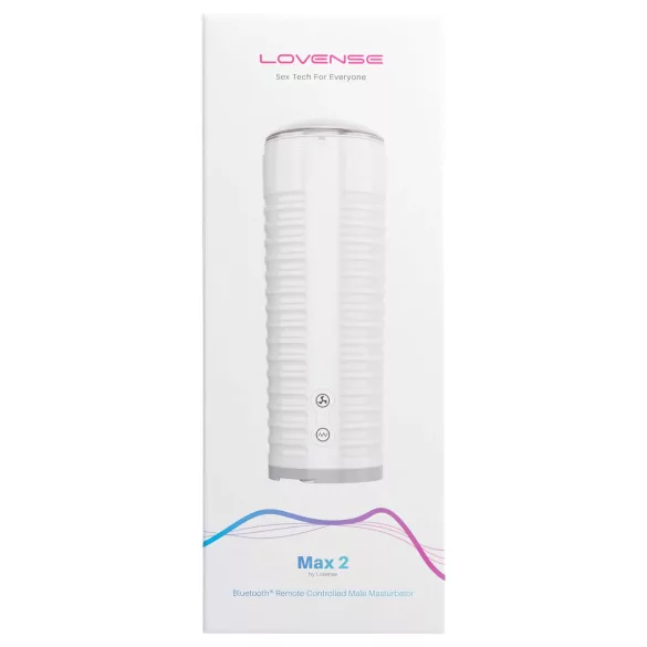 Lovense Max 2 - App-styrt masturbator for menn (hvit)