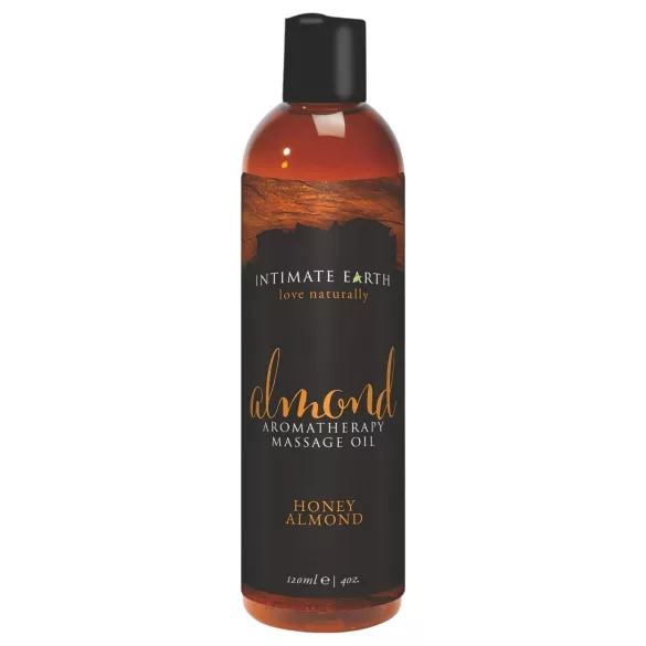 Intimate Earth Mandel - Massasjeolje - Honning og mandel (120ml)