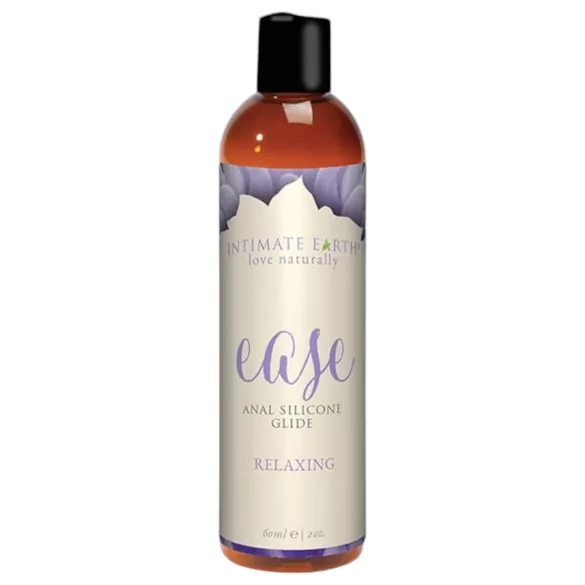 Intimate Earth Ease - beroligende silikonbasert anal glidemiddel (60ml)