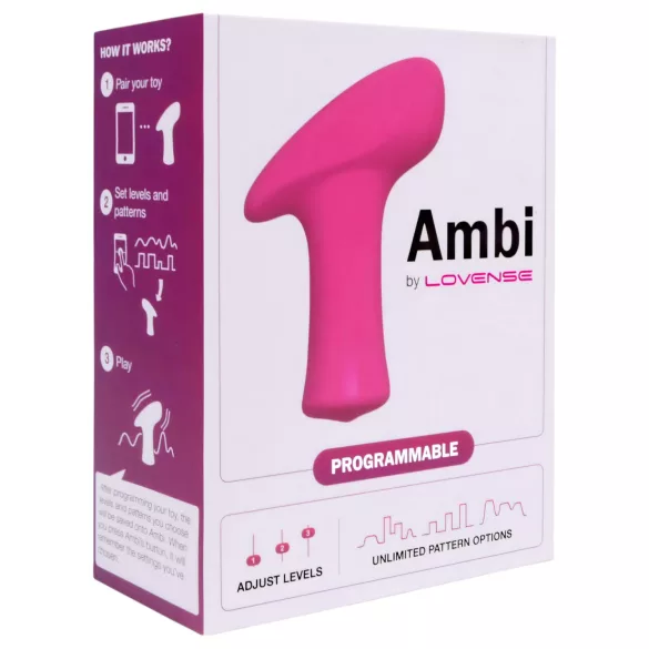 Lovense Ambi - App-styrt klitorisvibrator (rosa)