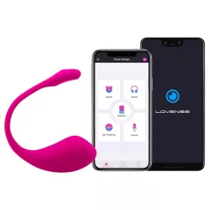 Lovense Lush 2 - bærbart appstyrt vibrerende egg (rosa)
