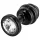 DIOGOL Anni - rillet analplugg - svart - (3cm)