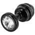 DIOGOL Anni - rillet analplugg - svart - (3cm)
