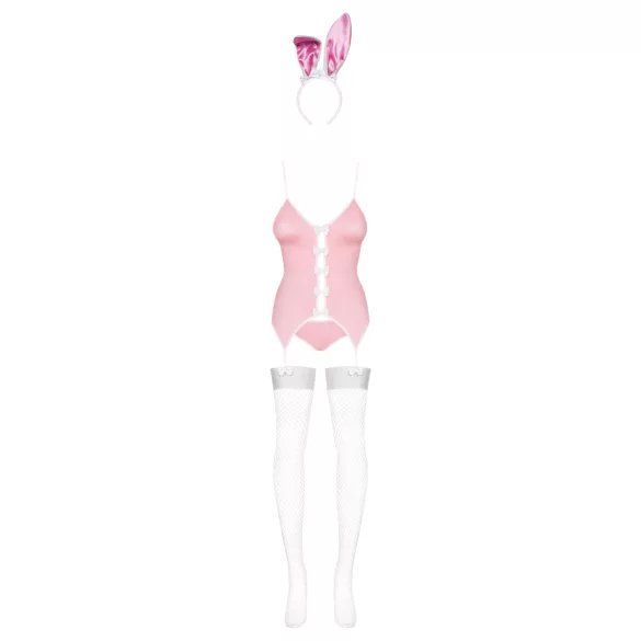 Obsessive - Sexy-kaninkostyme (rosa) - L/XL