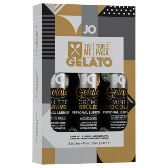 JO System Gelato - smakfull glidesett (3x30 ml)