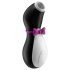 Satisfyer Penguin - oppladbar, vanntett klitorisstimulator (svart/hvit)