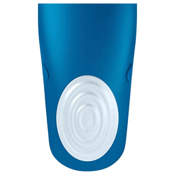 Satisfyer Double Whale - 2-motors parvibrator (blå)