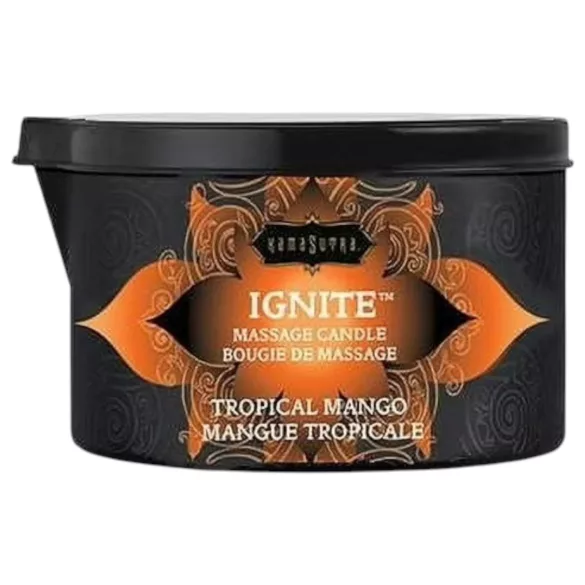 Kama Sutra - Vegansk Massasjelys - Søt Mango (170g)