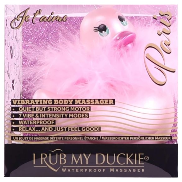 My Duckie Paris 2.0 - vanntett andevibrator (rosa)